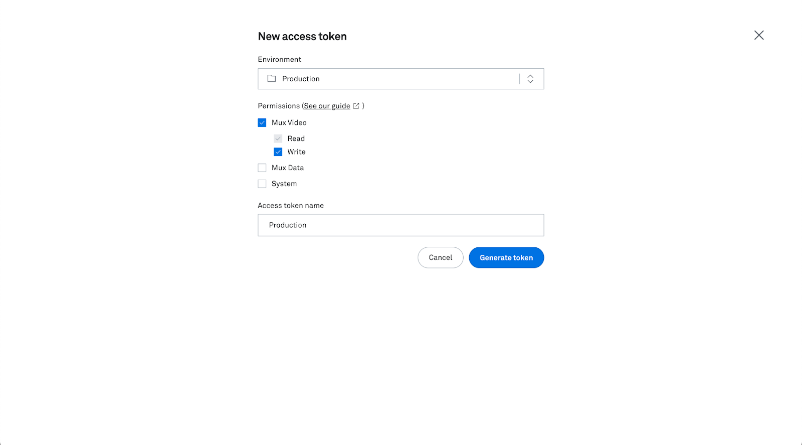 adding the details needed for the mux extension no code app builder